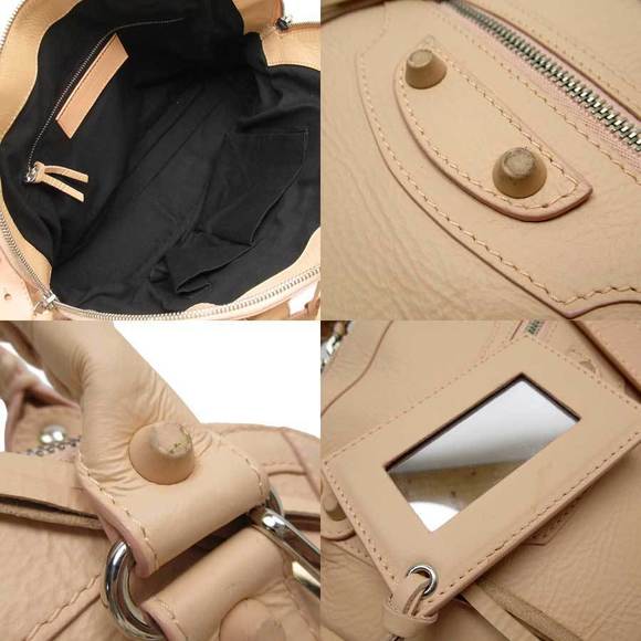 Balenciaga Leather 2Way Bag Pink - Picture 3 of 3